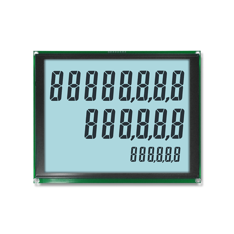 7-Segment-LCD-Anzeige (8+6+6 Stellen) f&uuml;r Zapfs&auml;ulen
