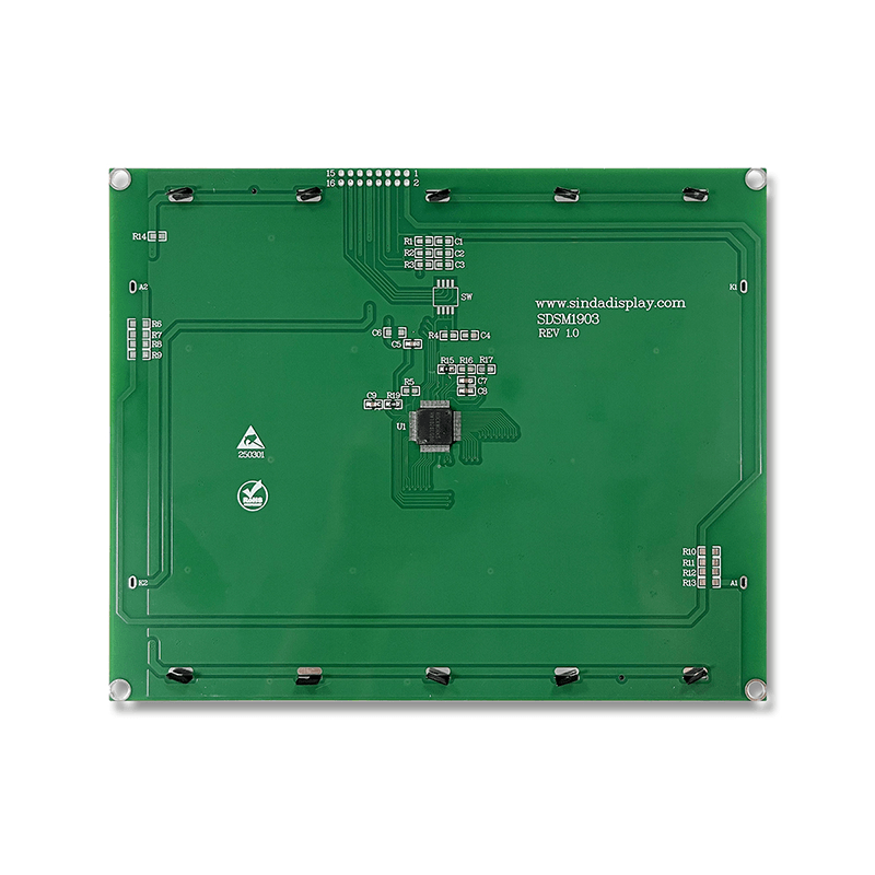 7+7+5-stellige LCD-Anzeige f&uuml;r Kraftstoffzapfs&auml;ulen