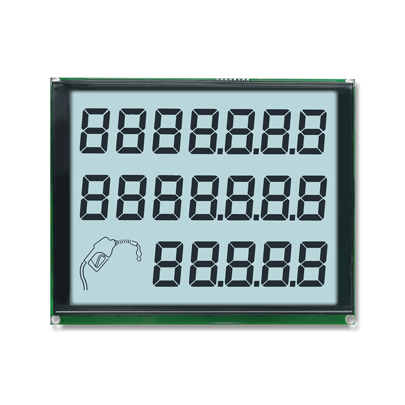 7+7+5 Digits 7 Segment LCD Display For Fuel Dispenser
