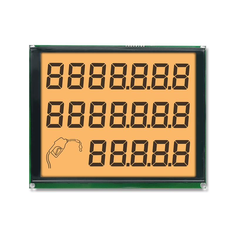 7+7+5 Digits 7 Segment LCD Display For Fuel Dispenser